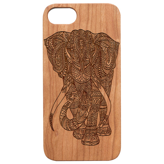 Elephant Mandala 2 - Engraved