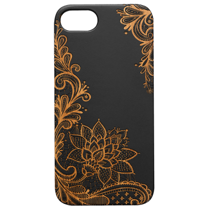 Flowers Frame - Engraved