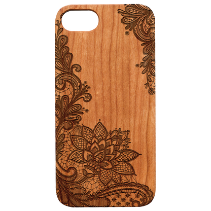 Flowers Frame - Engraved