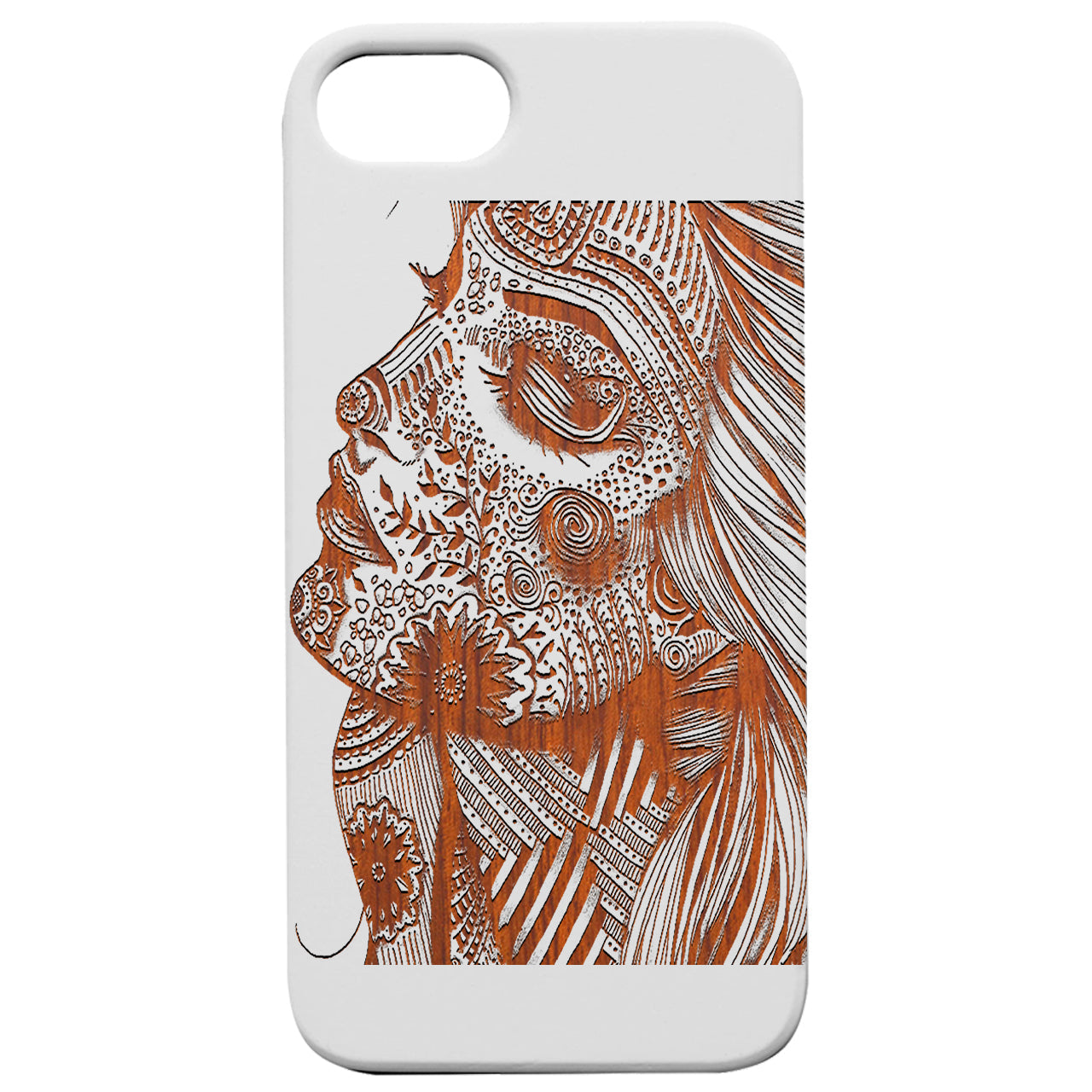 Girl Face 2 - Engraved