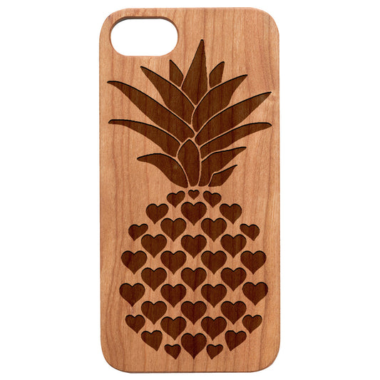 Heart Pineaple - Engraved