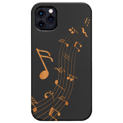 Music Wave - Engraved