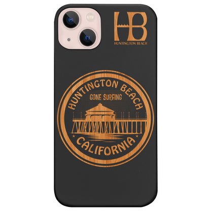 Huntington Beach Gone Surfing - Engraved (Exclusive Design)
