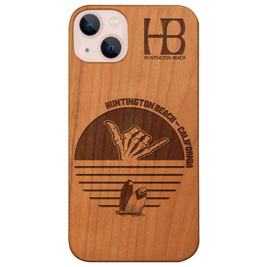 Huntington Beach California - Engraved (Exclusive Design)