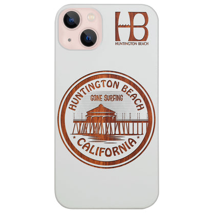 Huntington Beach Gone Surfing - Engraved (Exclusive Design)