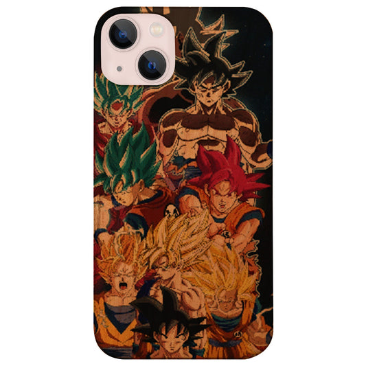 All Forms of Goku 2 - UV Color Printed