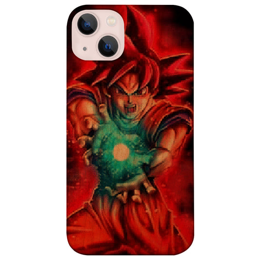 Goku Super Saiyan God - UV Color Printed