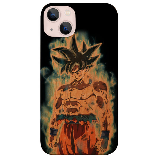 Blue Goku - UV Color Printed
