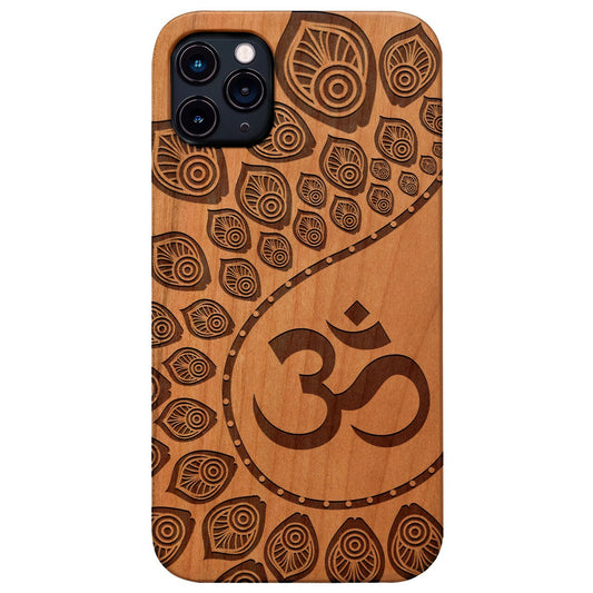 Om Side Mandala - Engraved