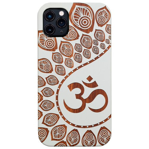 Om Side Mandala - Engraved