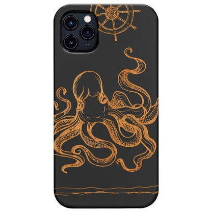 Octopus Helm - Engraved