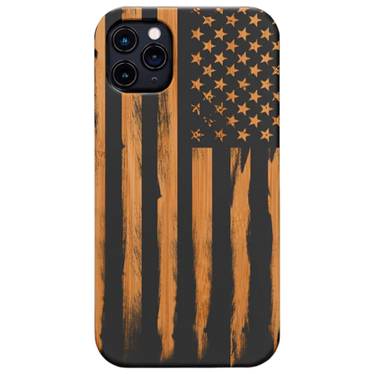 American Flag 1 - Engraved