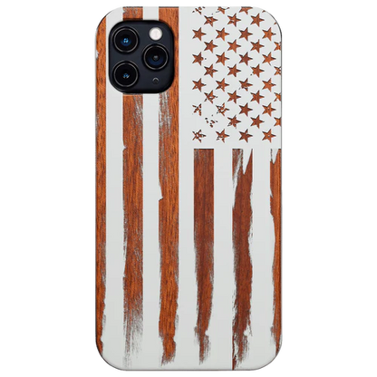 American Flag 1 - Engraved