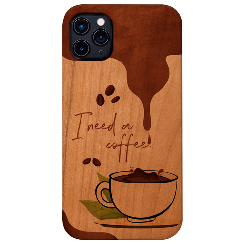 I Need A Coffee - UV Color Printed