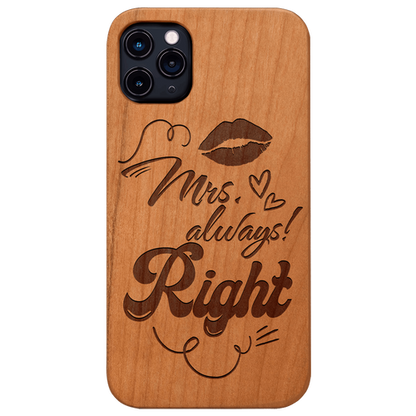 Mrs. Always Right - Engraved