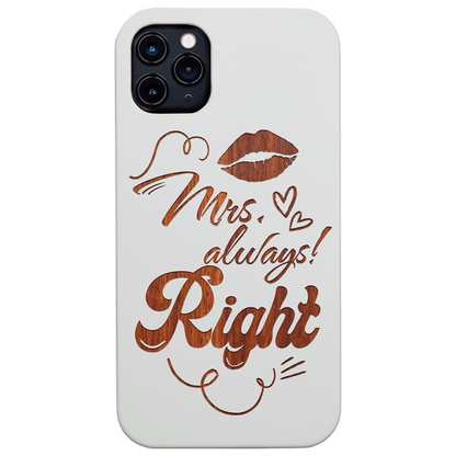 Mrs. Always Right - Engraved