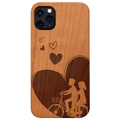Cycling Couple - Engraved