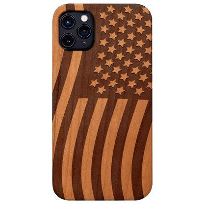 American Flag 2 - Engraved