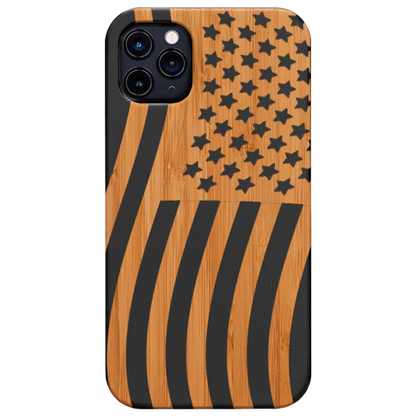 American Flag 2 - Engraved