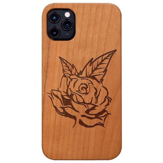 Rose 2 - Engraved