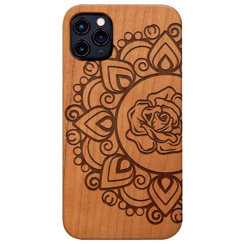 Rose Mandala - Engraved