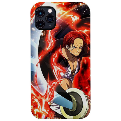 Shanks Red Hair One Piece - UV Color Printed