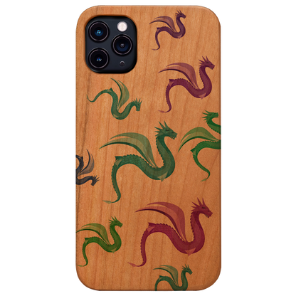 Dragon Pattern - UV Color Printed