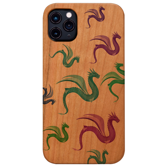 Dragon Pattern - UV Color Printed