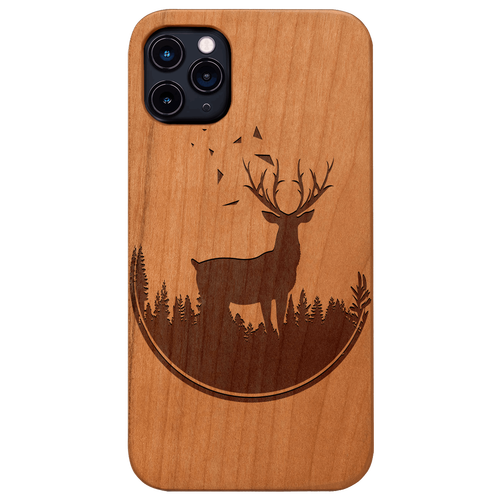 Deer In Jungle - Engraved