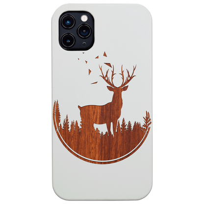 Deer In Jungle - Engraved