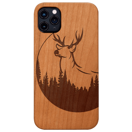 Big Deer - Engraved