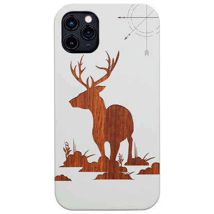 Riverside Deer - Engraved