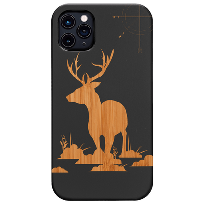 Riverside Deer - Engraved