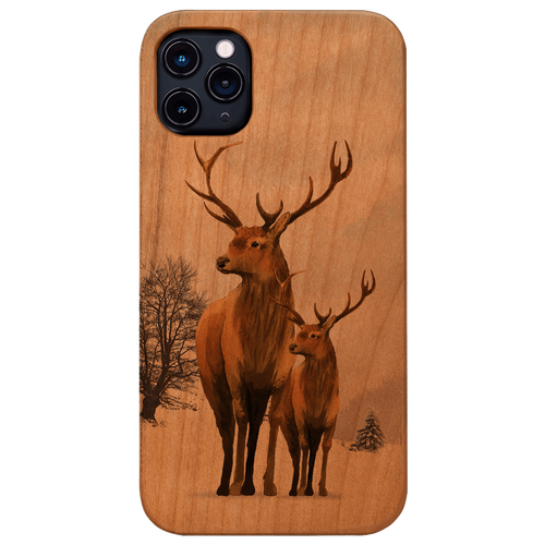 Snow Deer - UV Color Printed