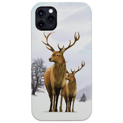 Snow Deer - UV Color Printed