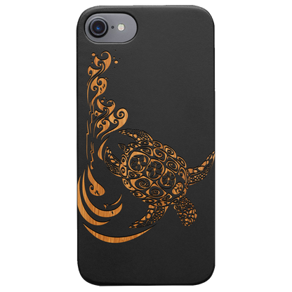 Hawaiian Turtle 3 - Engraved