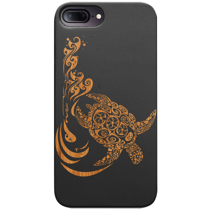 Hawaiian Turtle 3 - Engraved