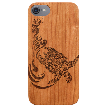 Hawaiian Turtle 3 - Engraved