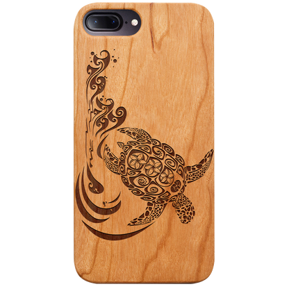 Hawaiian Turtle 3 - Engraved