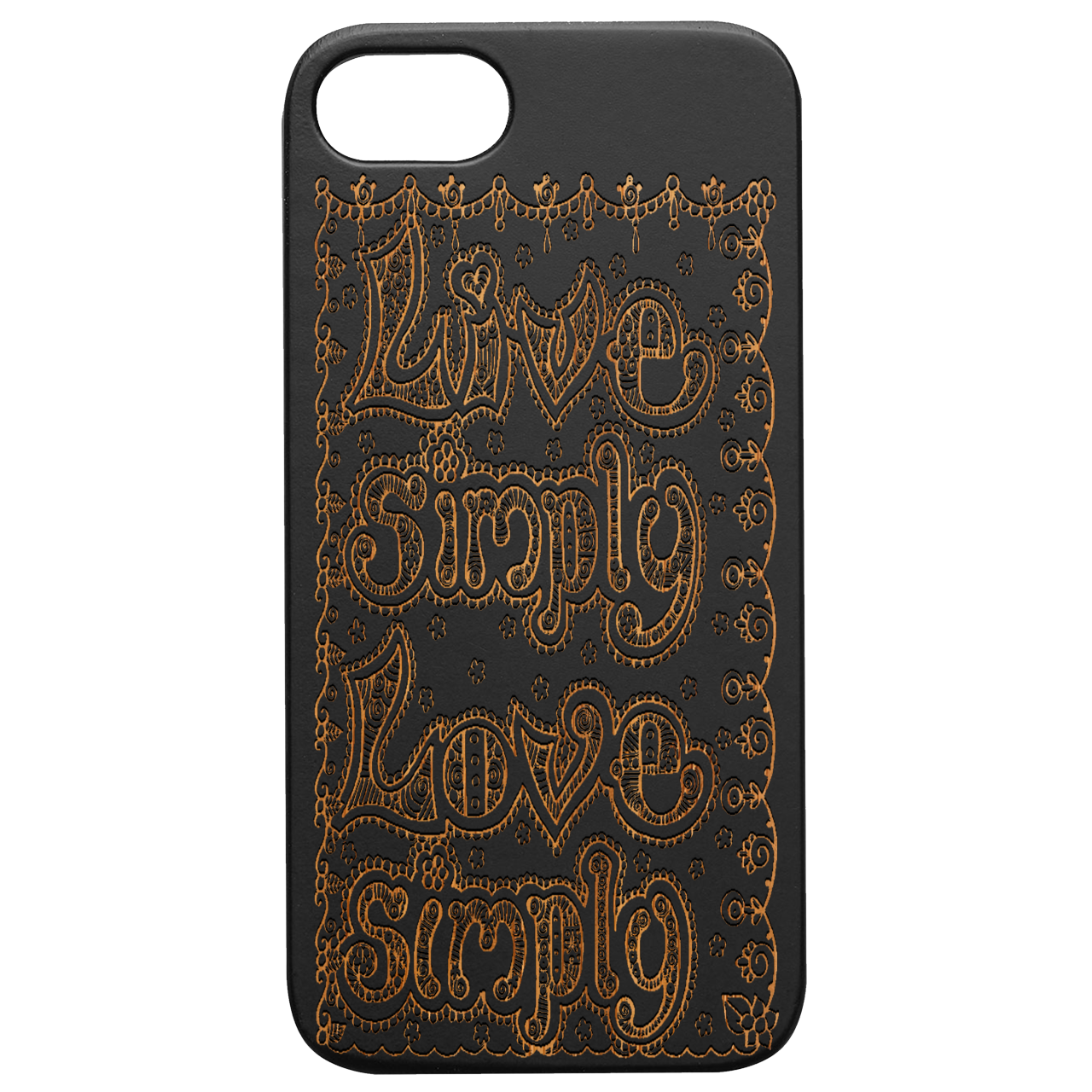 Live Simply - Engraved