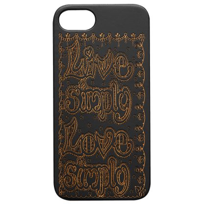 Live Simply - Engraved