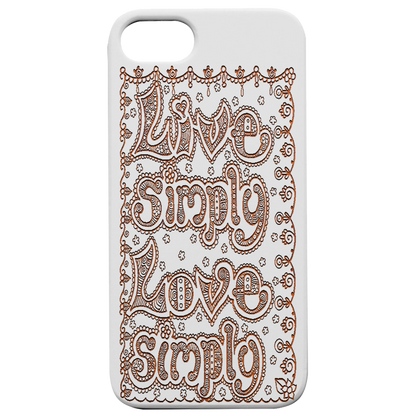 Live Simply - Engraved