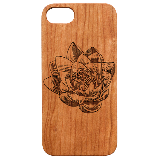 Lotus Flower - Engraved