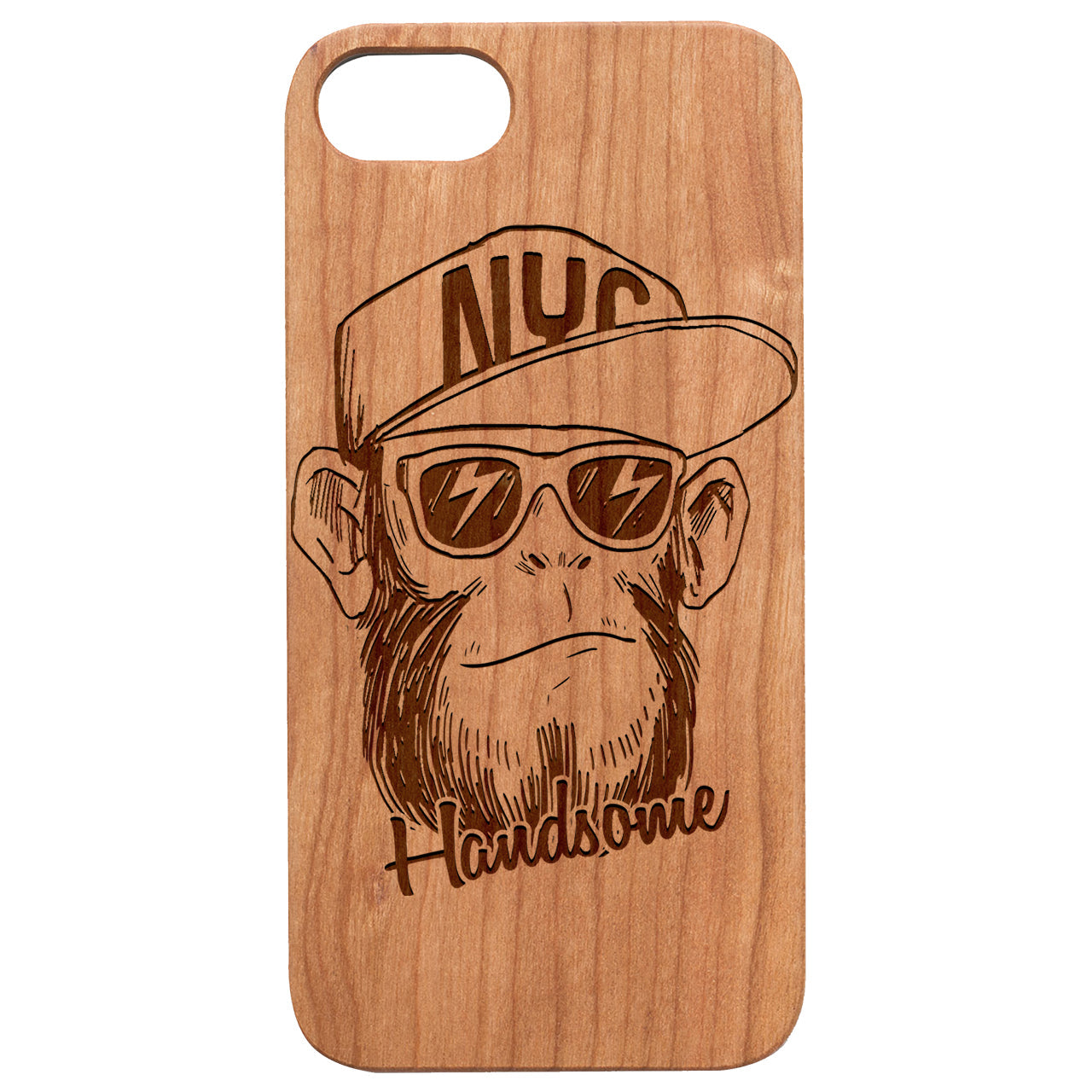 Monkey Handsome - Engraved
