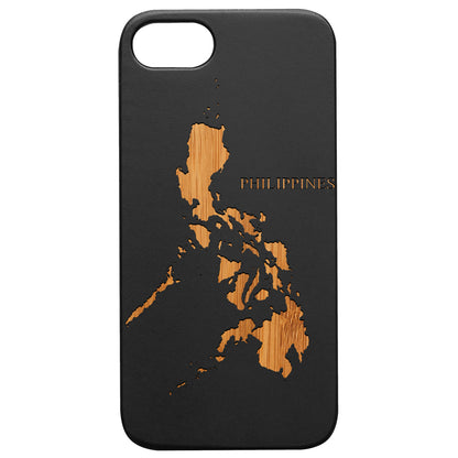 Philippines Map - Engraved