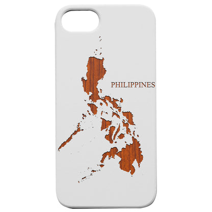 Philippines Map - Engraved