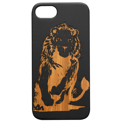 Running Lion - Engraved