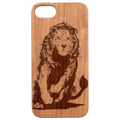 Running Lion - Engraved
